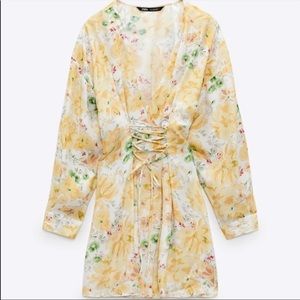 Zara Floral Mini Dress
